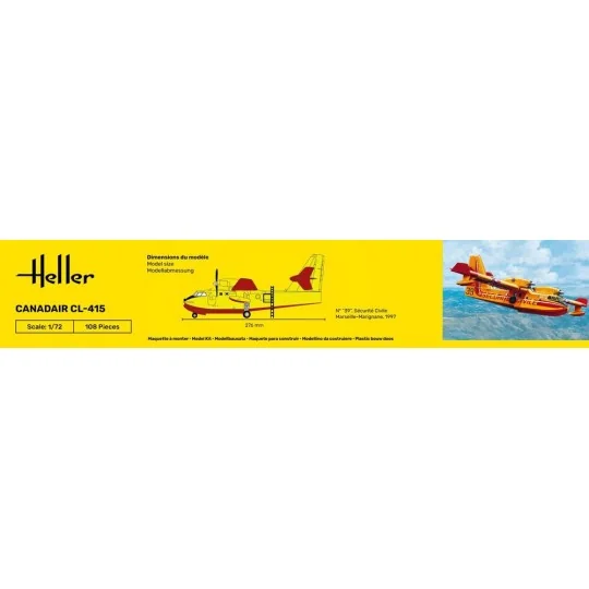 Canadair CL-415, 1/72 - Heller 80370