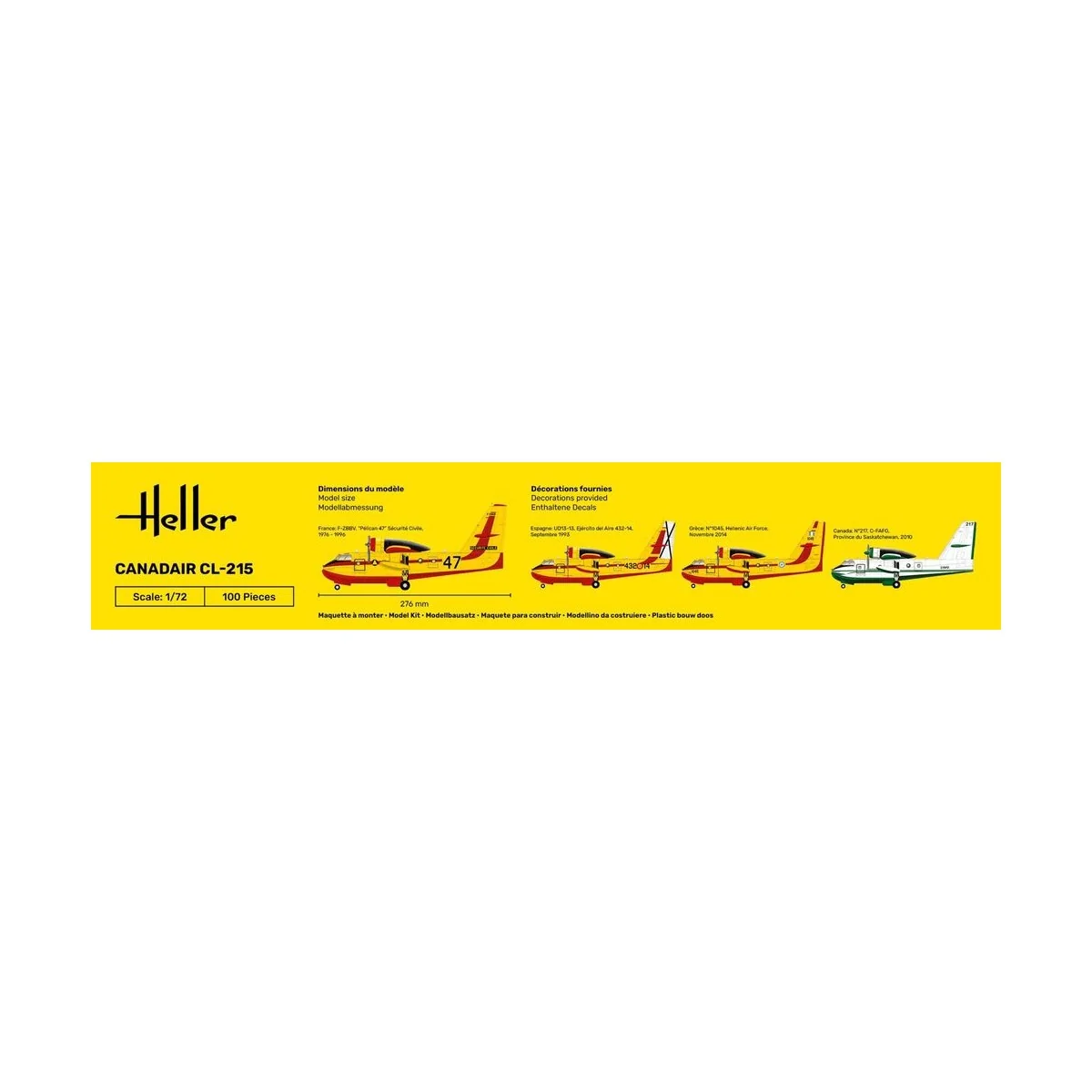 Canadair CL-215, 1/72 - Heller 80373