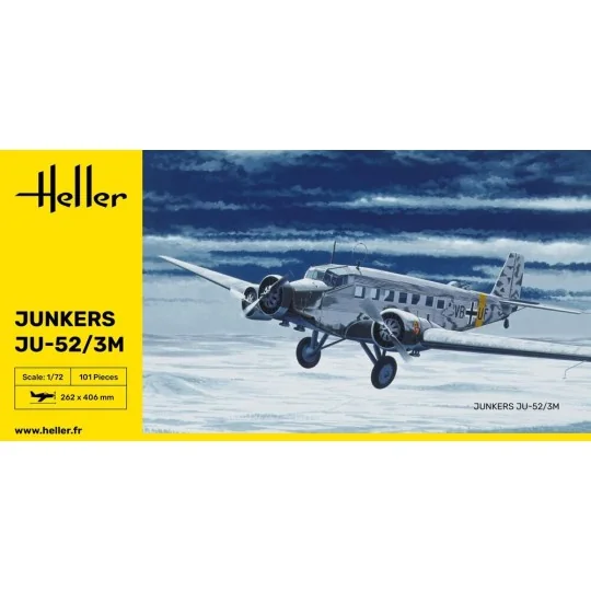 Ju-52/3m, 1/72 - Heller 80380