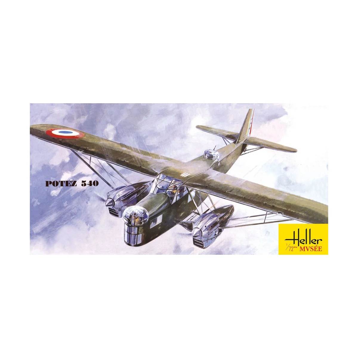 Potez 540 - Heller Museum, 1/72 - Heller 80395