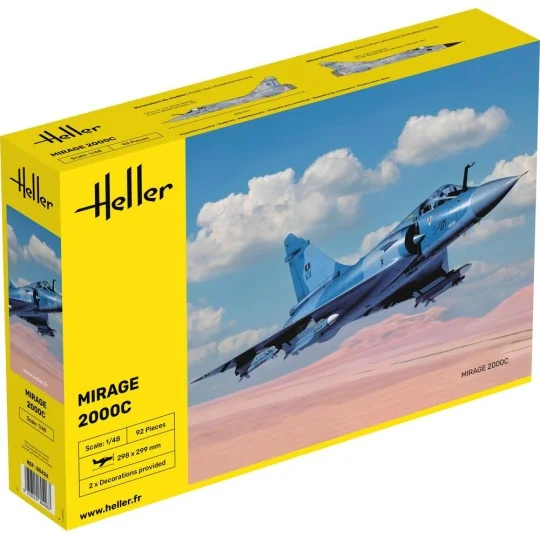 Mirage 2000 C, 1/48 - Heller 80426