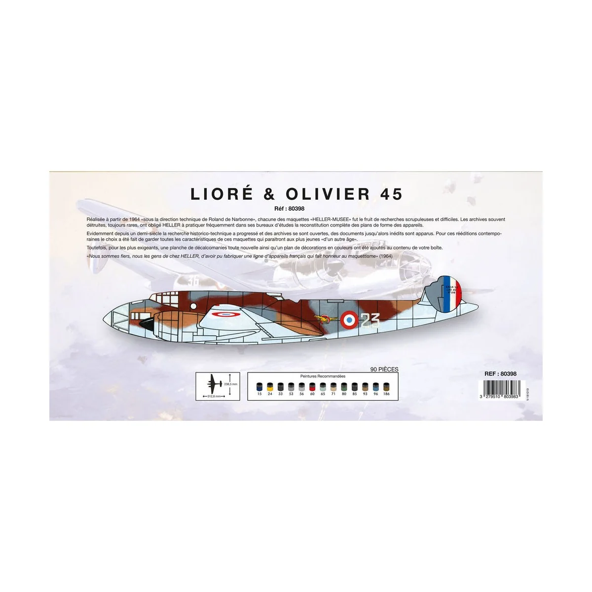 Liore & Olivier 45 - Heller Museum, 1/72 - Heller 80398
