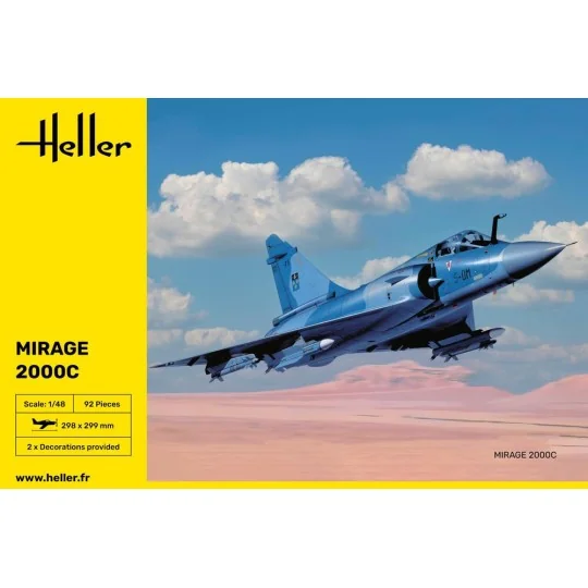 Mirage 2000 C, 1/48 - Heller 80426