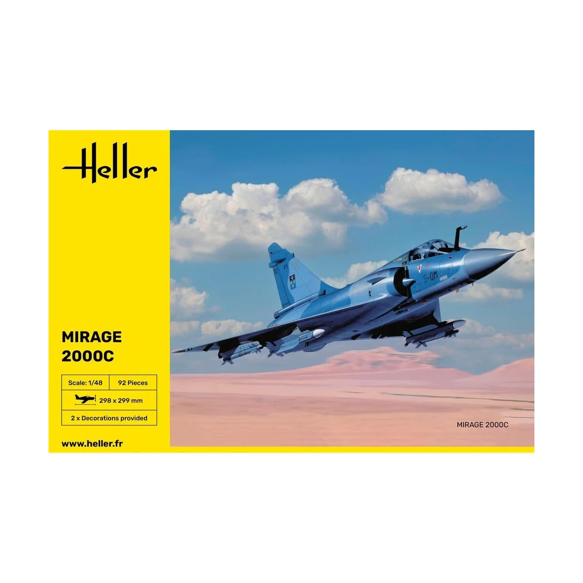 Mirage 2000 C, 1/48 - Heller 80426