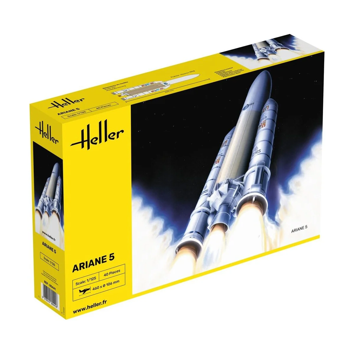 Ariane 5, 1/125 - Heller 80441