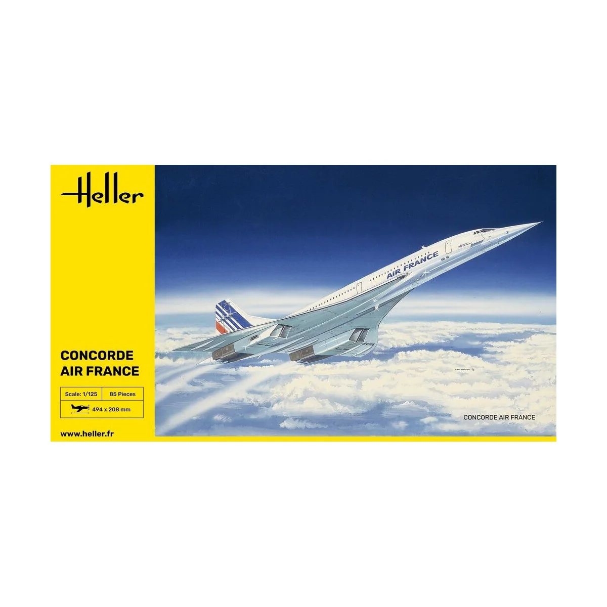 Concorde AF, 1/125 - Heller 80445