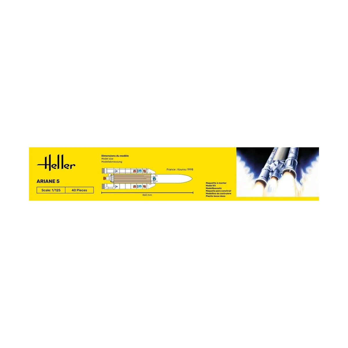 Ariane 5, 1/125 - Heller 80441