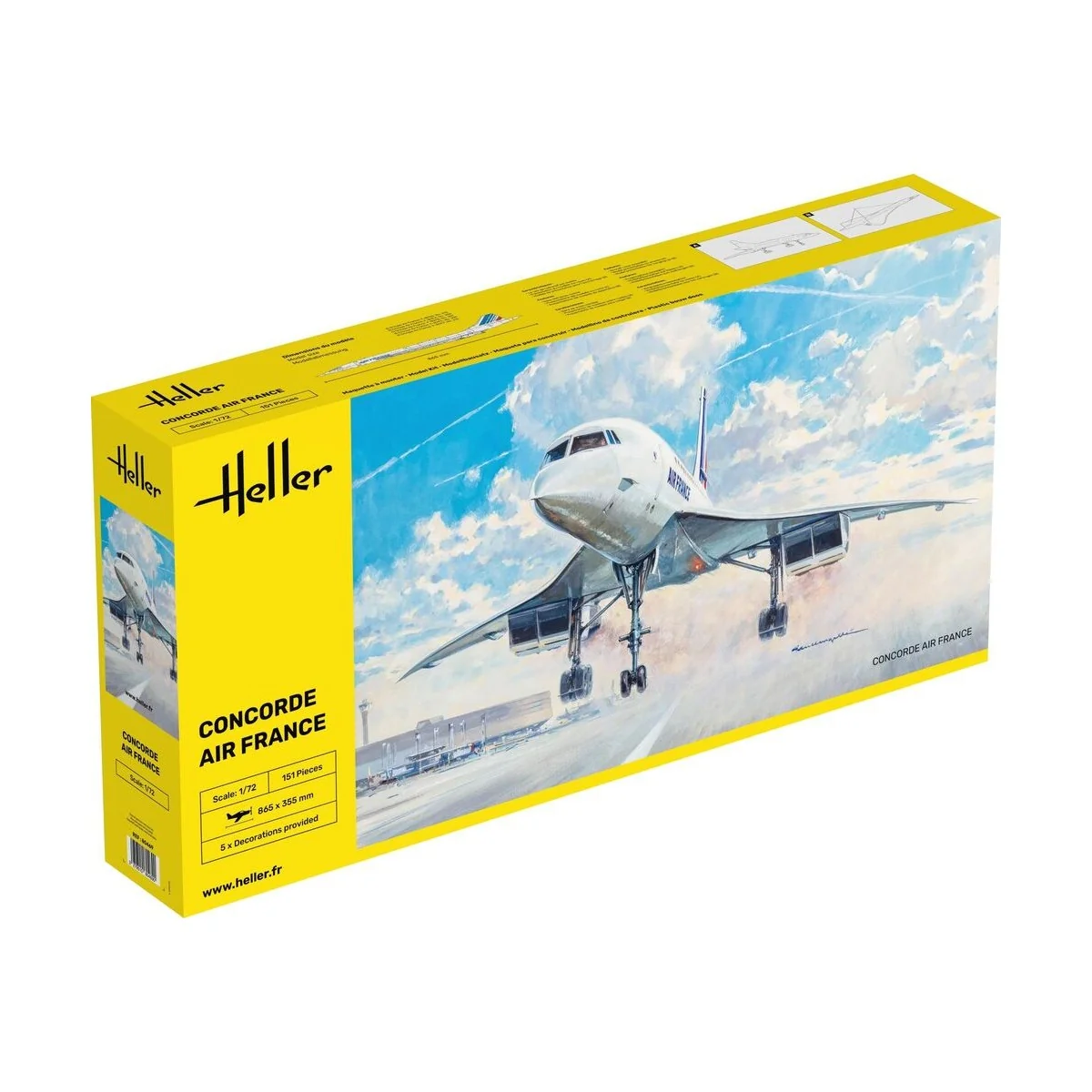 Concorde AF, 1/72 - Heller 80469