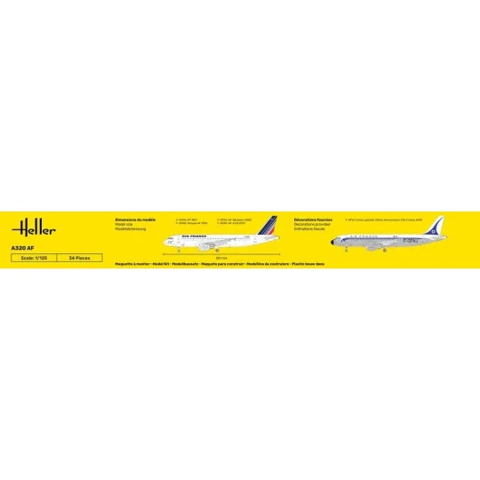 A320 AF, 1/125 - Heller 80448