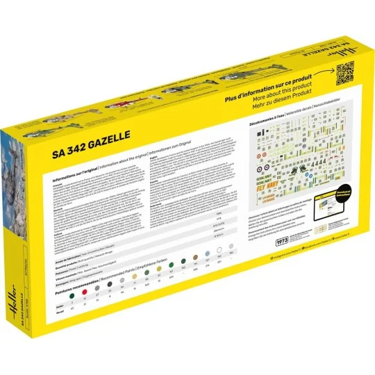 SA 342 Gazelle, 1/48 - Heller 80486