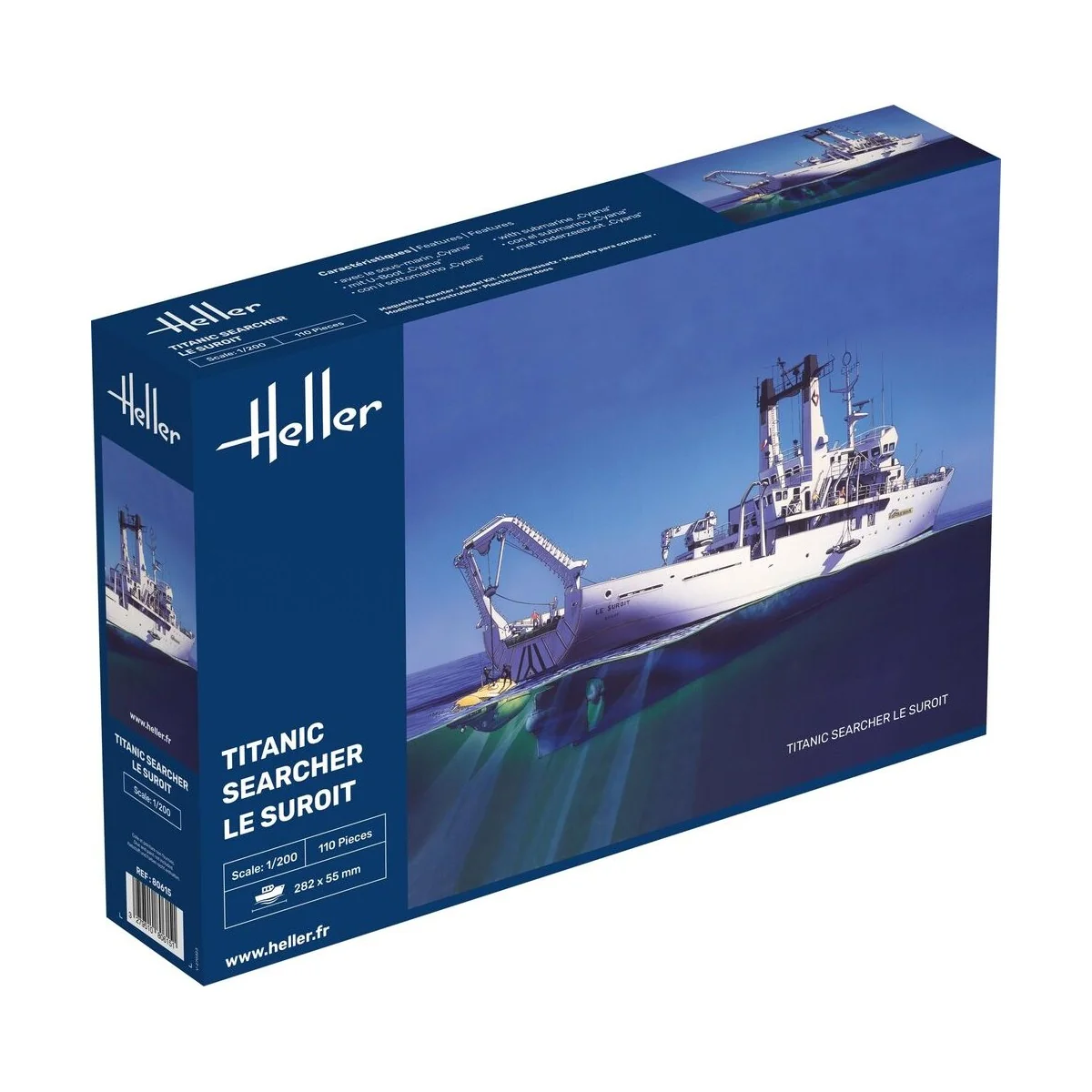 Titanic Searcher "Le Suroit", 1/200 - Heller 80615