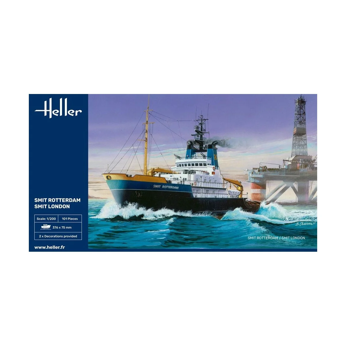 Smit Rotterdam / Smit London, 1/200 - Heller 80620