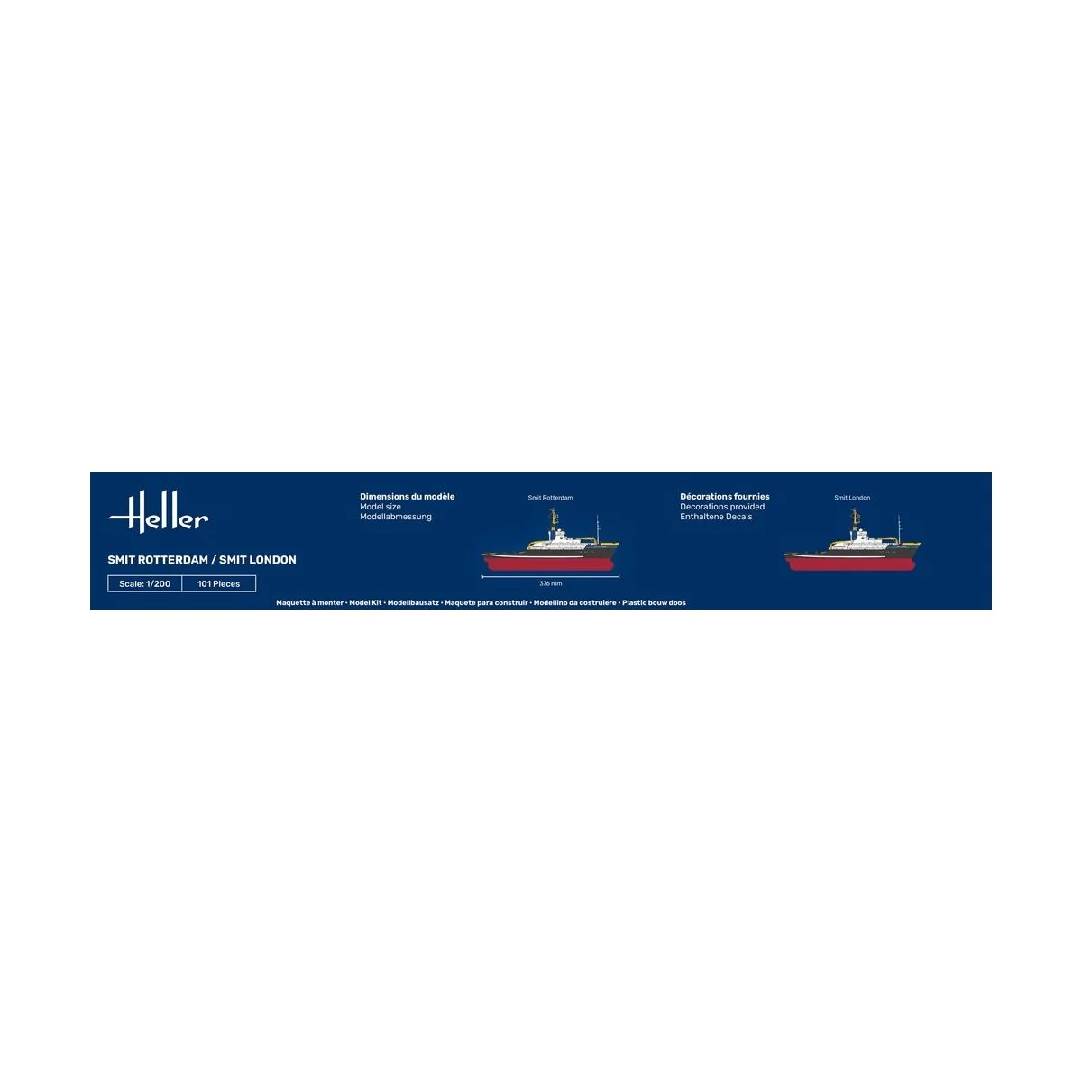 Smit Rotterdam / Smit London, 1/200 - Heller 80620