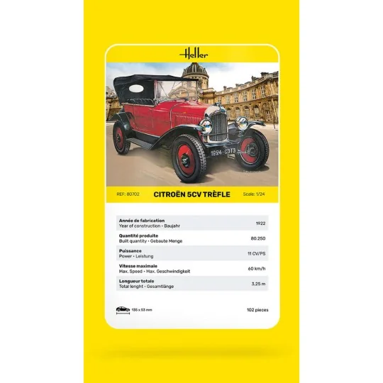 Citroen Trefle, 1/24 - Heller 80702
