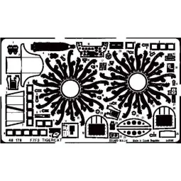 F7F-3 Tigercat, 1/48 - Eduard Accessories 48178