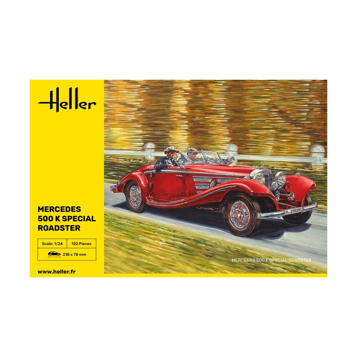 500 K Special Roadster, 1/24 - Heller 80710
