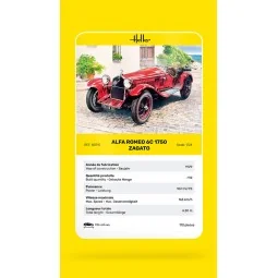 Alfa Romeo 6C 1750 Zagato, 1/24 - Heller 80715