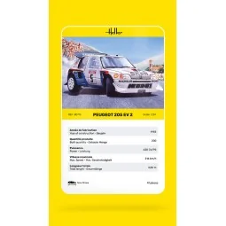 Peugeot 205 EV 2, 1/24 - Heller 80716 2