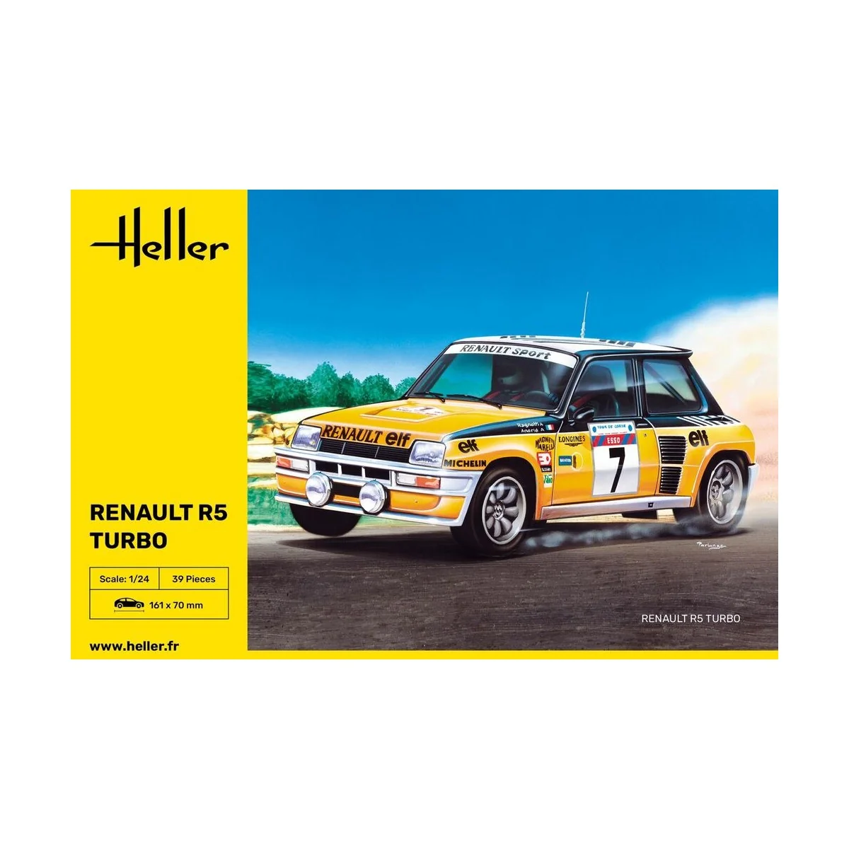 Renault R5 Turbo, 1/24 - Heller 80717