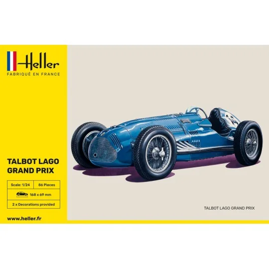 Talbot Lago Grand Prix, 1/24 - Heller 80721