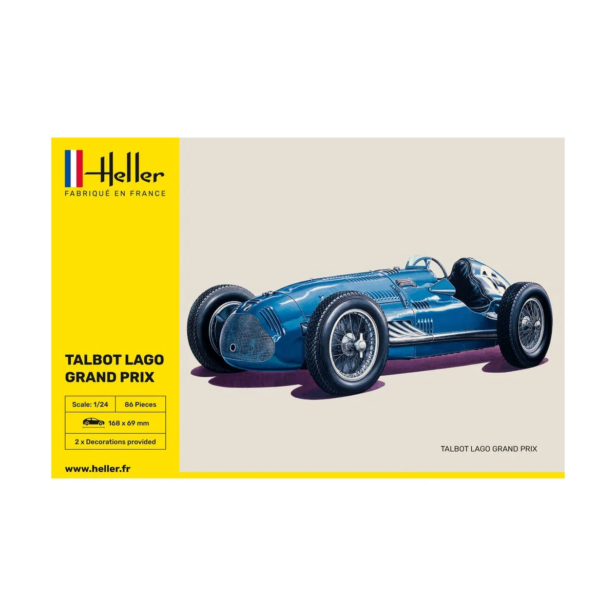 Talbot Lago Grand Prix, 1/24 - Heller 80721