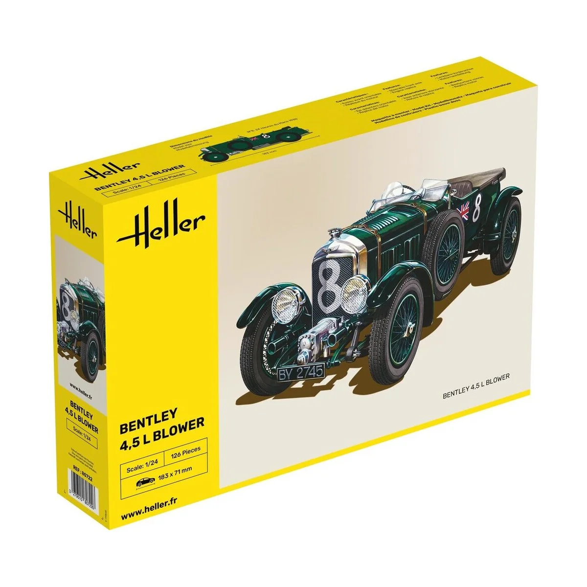 Bentley Blower, 1/24 - Heller 80722