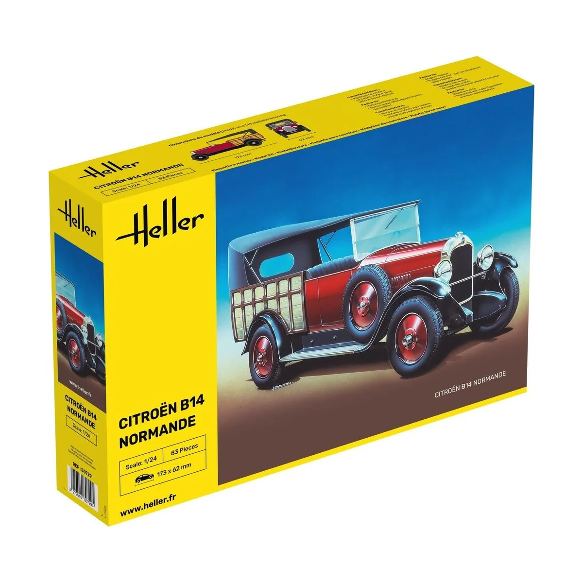 Citroen B14 Normande, 1/24 - Heller 80729
