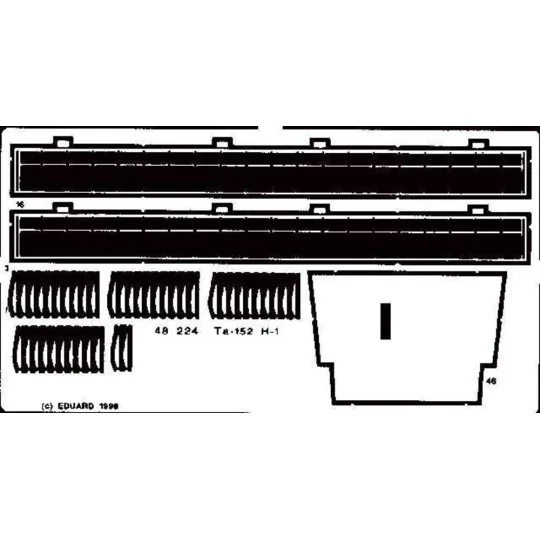 Ta-152 H-1 - Eduard Accessories 48224