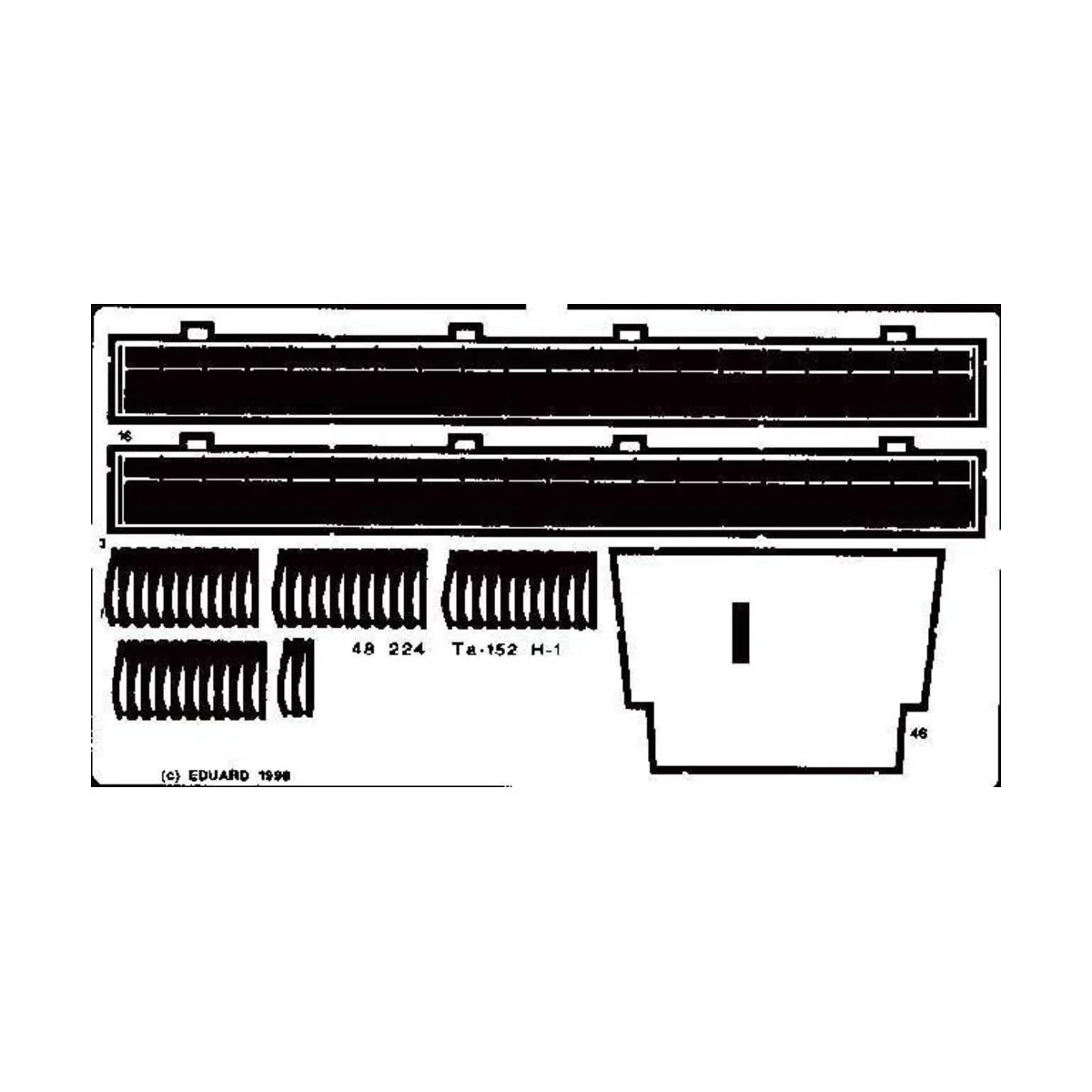 Ta-152 H-1, 1/48 - Eduard Accessories 48224