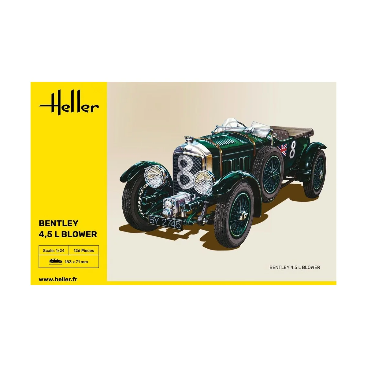 Bentley Blower, 1/24 - Heller 80722