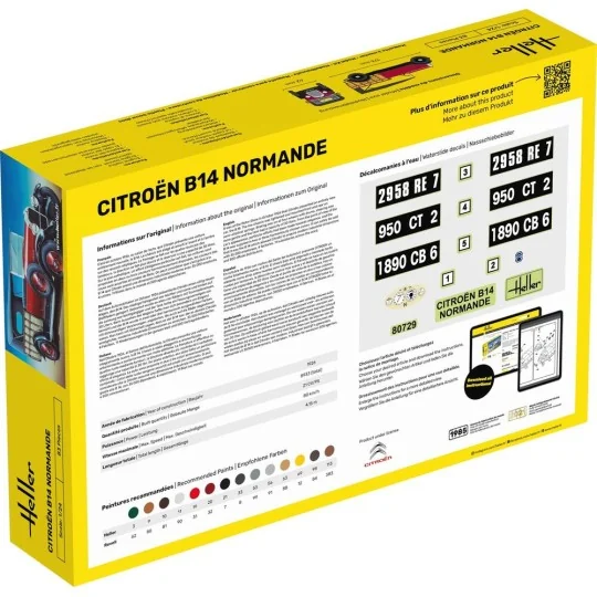 Citroen B14 Normande, 1/24 - Heller 80729