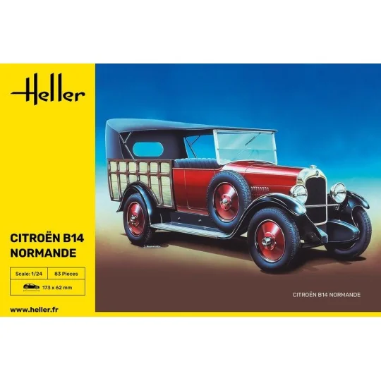 Citroen B14 Normande, 1/24 - Heller 80729