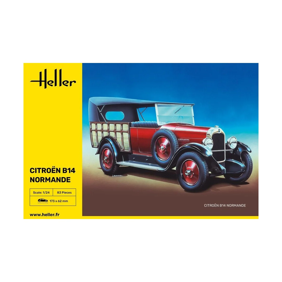 Citroen B14 Normande, 1/24 - Heller 80729
