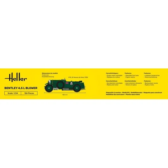Bentley Blower, 1/24 - Heller 80722