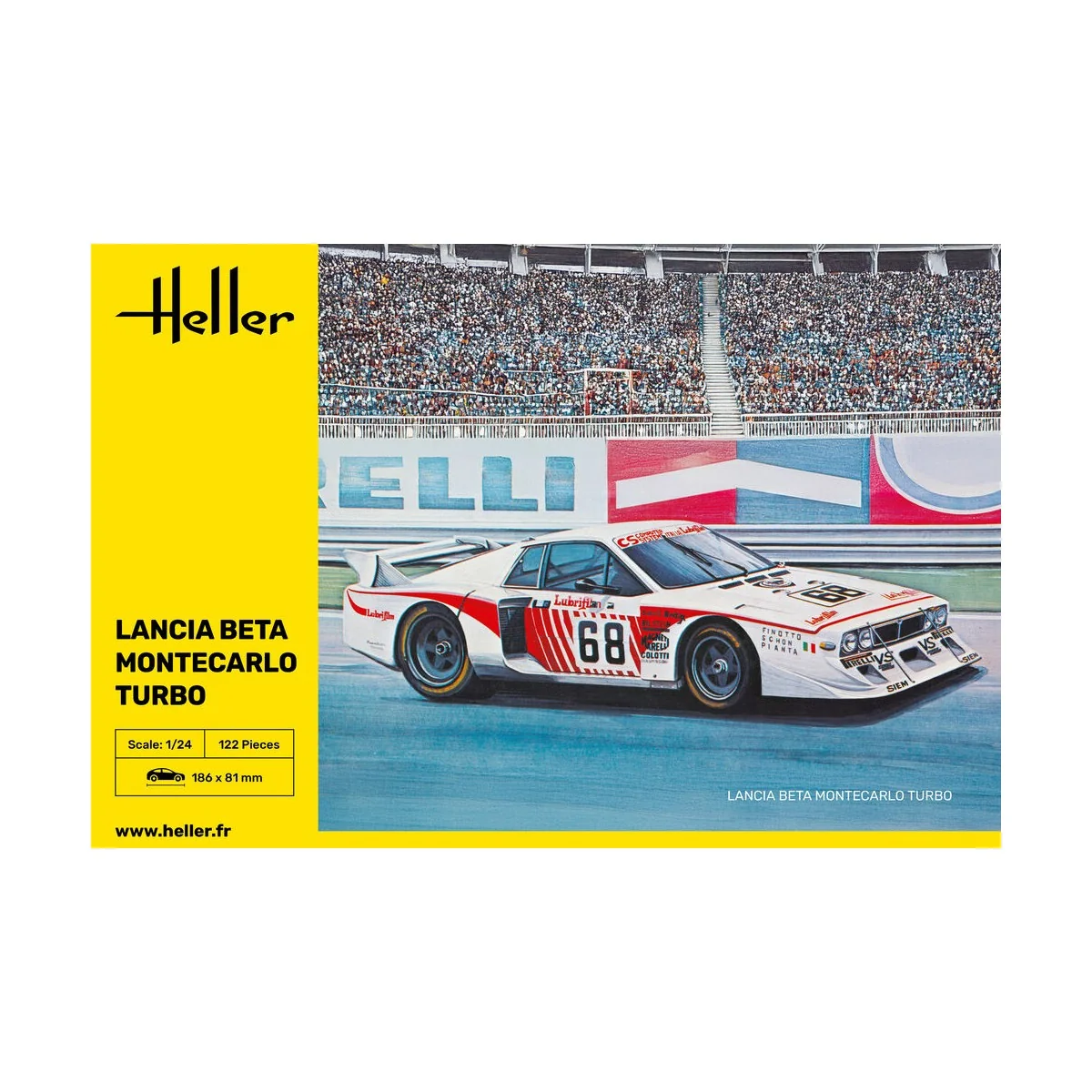 Lancia Beta Montecarlo Turbo, 1/24 - Heller 80741
