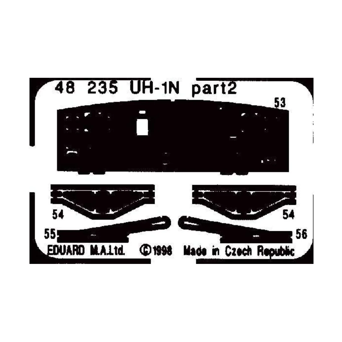 UH-1N Huey, 1/48 - Eduard Accessories 48235