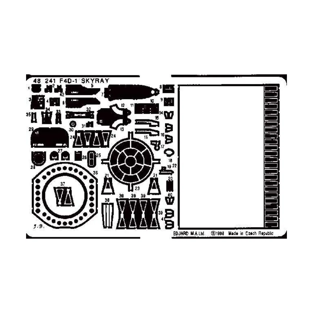 F4D-1 Skyray - Eduard Accessories 48241