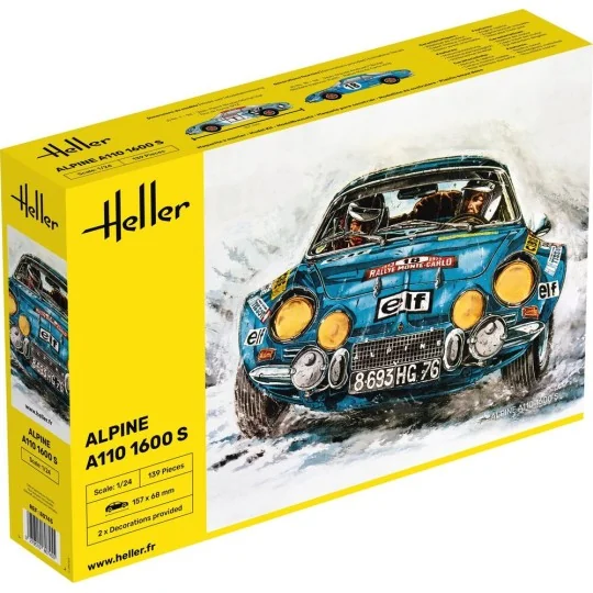 Alpine A110 (1600S), 1/24 - Heller 80745