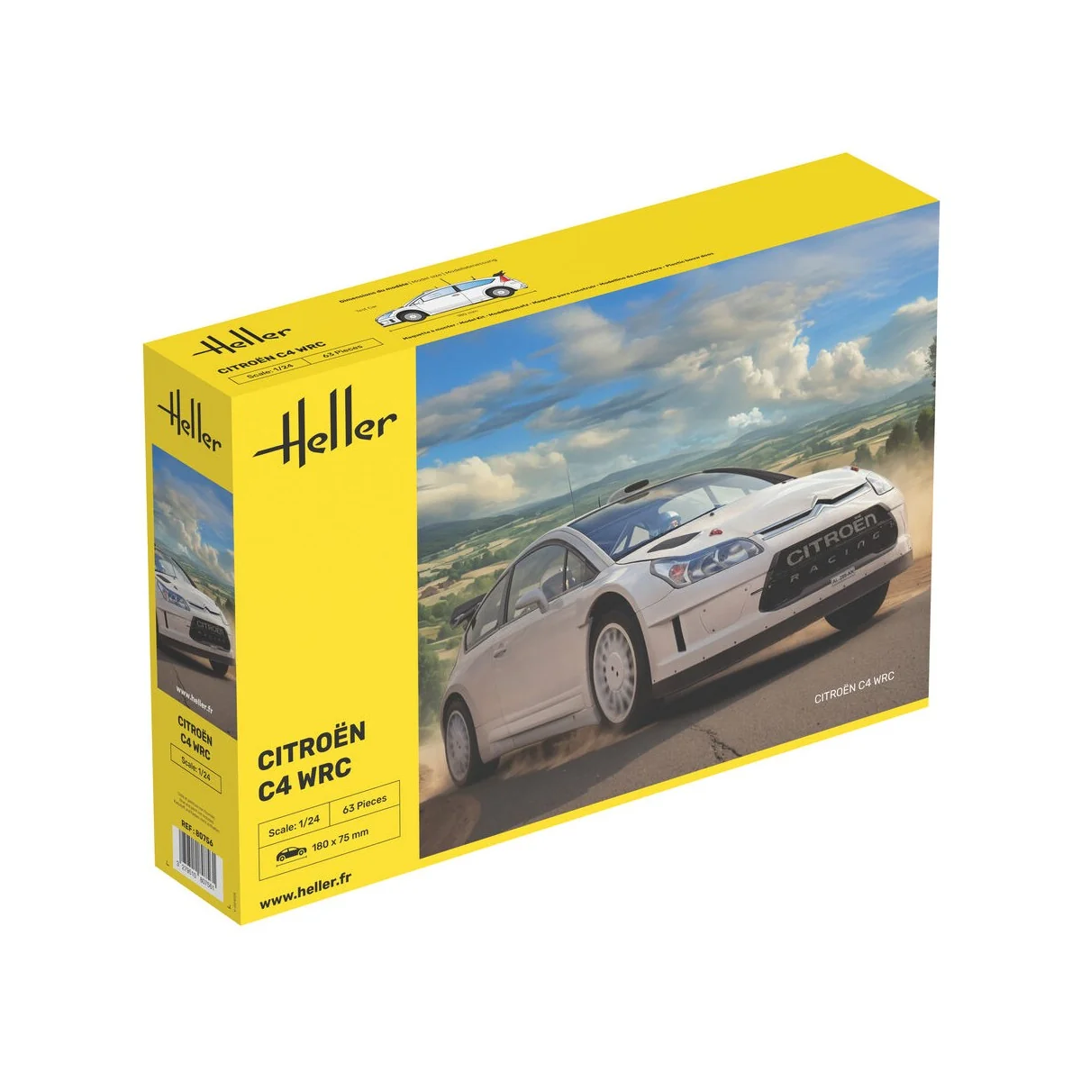 Citroen C4 WRC, 1/24 - Heller 80756