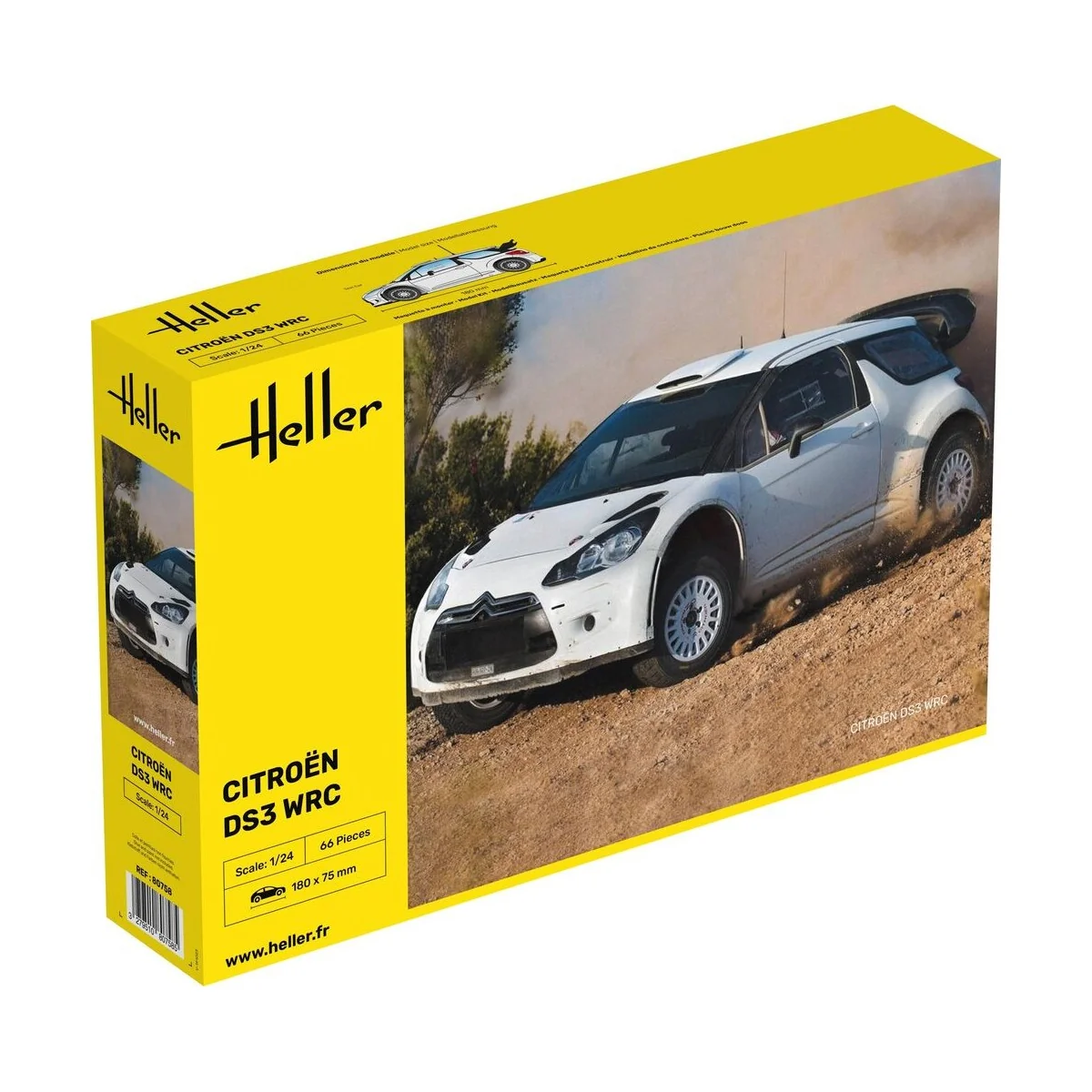 Citroen DS3 WRC, 1/24 - Heller 80758