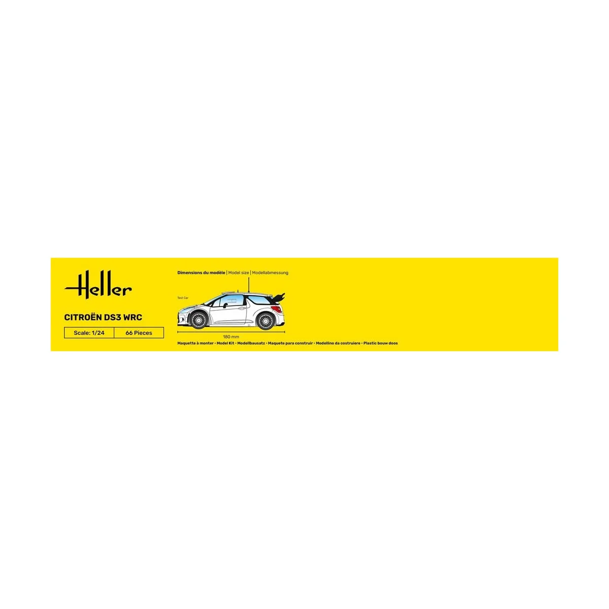 Citroen DS3 WRC, 1/24 - Heller 80758