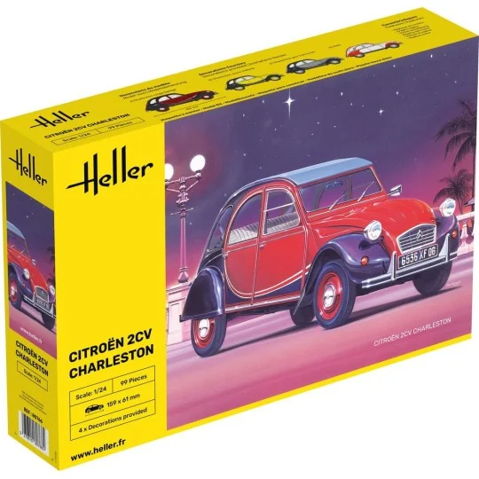 Citroen 2CV Charleston, 1/24 - Heller 80766