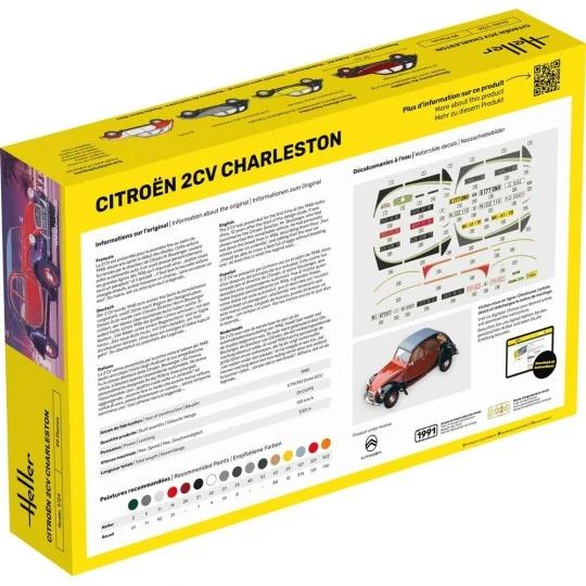Citroen 2CV Charleston, 1/24 - Heller 80766