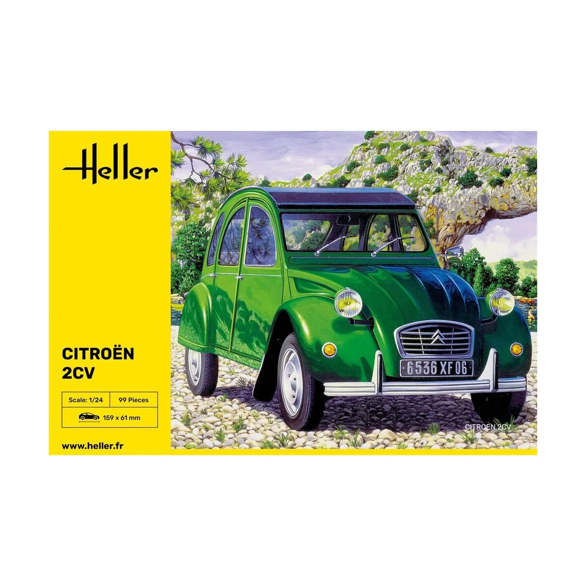 Citroen 2 CV, 1/24 - Heller 80765
