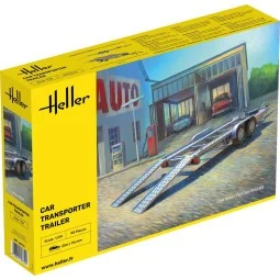 Car Transporter Trailer, 1/24 - Heller 80774