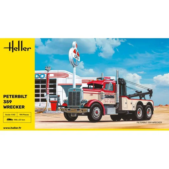 Peterbilt 359 Wrecker, 1/43 - Heller 80794