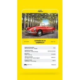 Citroen DS 19 Cabriolet, 1/16 - Heller 80796 2