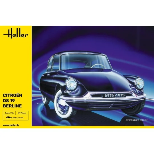 Citroen DS 19, 1/16 - Heller 80795