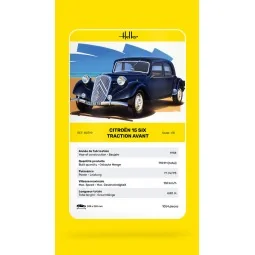 Citroen 15 SIX Traction Avant, 1/8 - Heller 80799