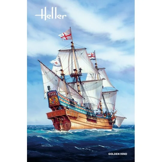 Golden Hind, 1/96 - Heller 80829